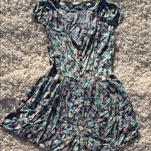 Lauren Conrad 6 Tropical Floral Romper